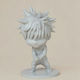 Небоядисана 3D Фигура Megumi Fushiguro Chibi Jujutsu Kaisen 3D Модел Боядисване DIY Подарък Цветове 30 см 1:6