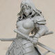 Unpainted 3D Figur Samurai Wonder Woman Painting Diy Geschenk Farben 30 Cm 1:6