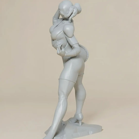 Unpainted 3D Figur Catwoman Diamond Digital Sculpture Painting Diy Geschenk Farben 15,2 Cm 1:12