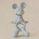 Unpainted 3D Figure Mickey From Disney Painting DIY Gift Colors 20 Cm 1:8