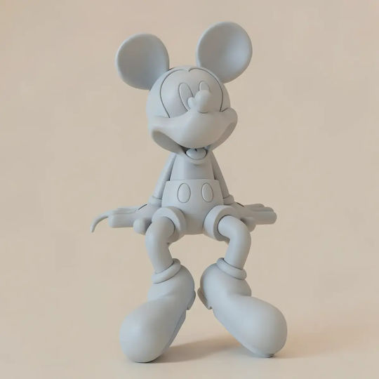 Unpainted 3D Figure Mickey From Disney Painting DIY Gift Colors 20 Cm 1:8