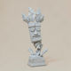 Небоядисана 3D Фигура Aku Aku Crash Bandicoot 3D Боядисване DIY Подарък Цветове 30 См 1:6