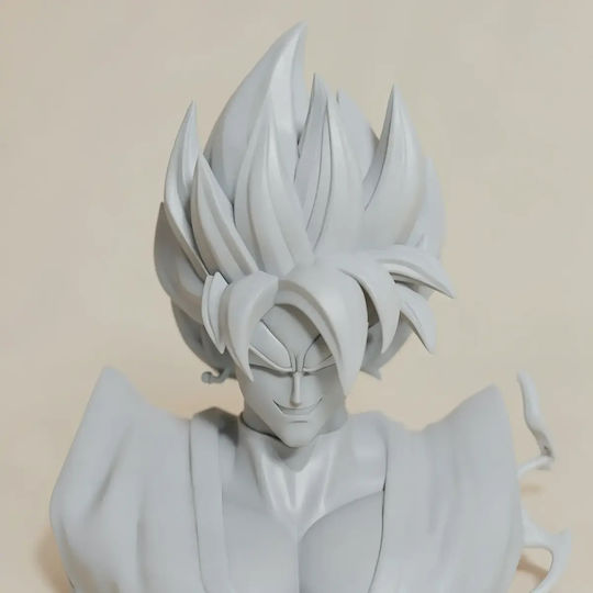 Sammlbare Figur Goku Black Power Ready To Bauen Diy Geschenk Farben 20 Cm 1:8