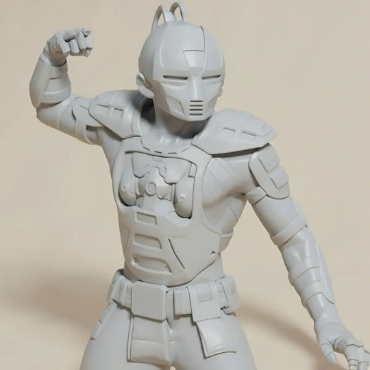 Небоядисана 3D Фигура Cyrax Mortal Kombat Боядисване DIY Подарък Цветове 15,2 см 1:12