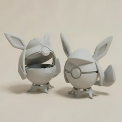 Άβαφη 3d Φιγούρα Basic Pokemon Collection Glaceon Pokeball Βάψιμο Diy Δώρο Χρώματα 20 Cm 1:8 Άβαφη 3d Φιγούρα Basic Pokemon Collection Glaceon Pokeball Βάψιμο Diy Δώρο Χρώματα 20 Cm 1:8