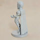 iLovePrints Sammelbare Figuren Superman 3D Figur Joystick Holder Basis Diy Bemalung Geschenk Farben 20 Cm 1:8