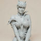 Unpainted 3D Figur Catwoman Pin Up Models Bemalung Diy Geschenk Farben 15,2 Cm 1:12