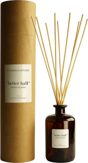 Olphactory Better Half Groom Cologne Bețe Parfumate Difuzor Aromă Reed 500 Ml