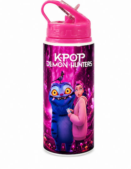 Digital Place K-pop Demon Hunters Kids Water Bottle Aluminium 600ml