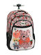 Back Me Up Fashion Bear Schulranzen Trolley Grundschule mit Flaschenhalter Mehrfarbig 30 Liter 33 x 28 cm