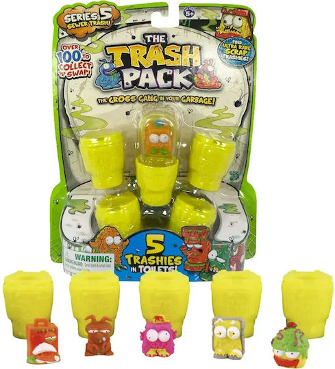 Moose Toys Miniatur-Spaßspielzeug Trash Pack Mehrfach