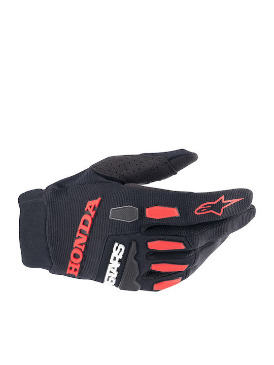 Alpinestars Full Bore Mănuși de Motocross de Vară pentru bărbați Black Red