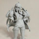 Небоядисана 3D Фигура Futaba Sakura Persona 5 3D Боядисване DIY Подарък Цветове 20 см 1:8