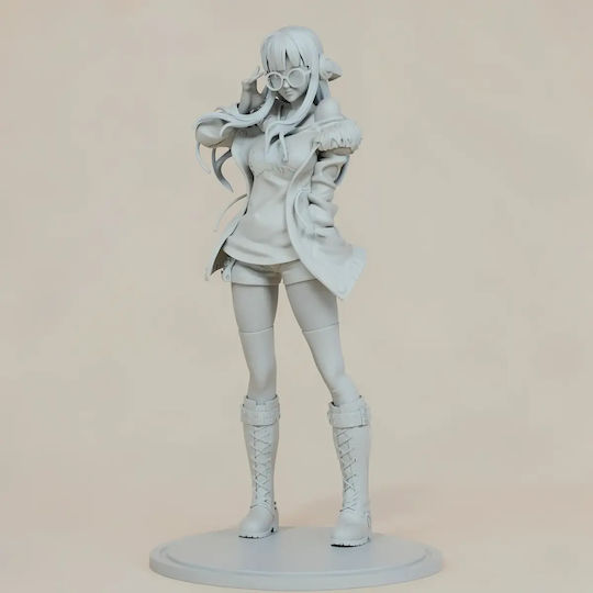 Άβαφη 3D Фигура Futaba Sakura От Persona 5 Боядисване DIY Подарък Цветове 30 см 1:6