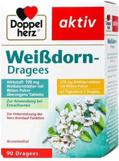 Doppelherz Hawthorn Doppelherz Besondere Nahrungsergänzungsmittel 90 Stück