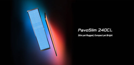 Nanlite Pavoslim 240cl 4x1 Panou LED RGBWW Crmx Softbox cu deschidere rapidă 21030 Lux