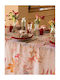 Tessitura Toscana Telerie Τραπεζομάντηλο Λινό Linen Tablecloth Ondiva Λευκό 85x85εκ.