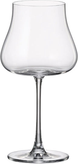 Crystal Bohemia Set Pahare Vin Roșu Cristaline 580ml 6 Bucăți