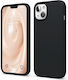Premium Задна Корица Силикон Водоустойчива Черна (iPhone 13)