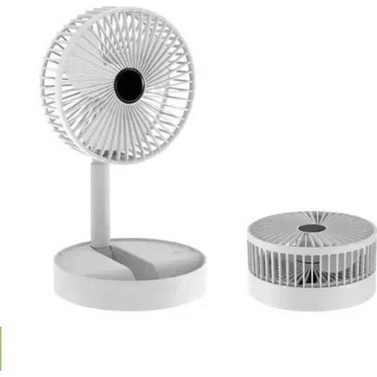 USB Foldable & Rechargeable Desk Fan 3 Speeds Pap36 OEM