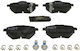 Rear Brake Pads Citroën C4 Picasso 13 1609000680