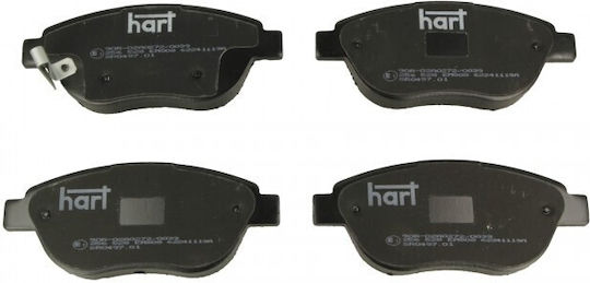 Hart Auto Bremsbelag Für Opel Corsa D 1.3 Cdti 06 1605227