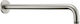 Imex Water Supply Arm Bpr001/ac Satin Inox 37cm