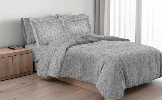 Linea Home Плик За Завивка Престорен 220x240 Сив