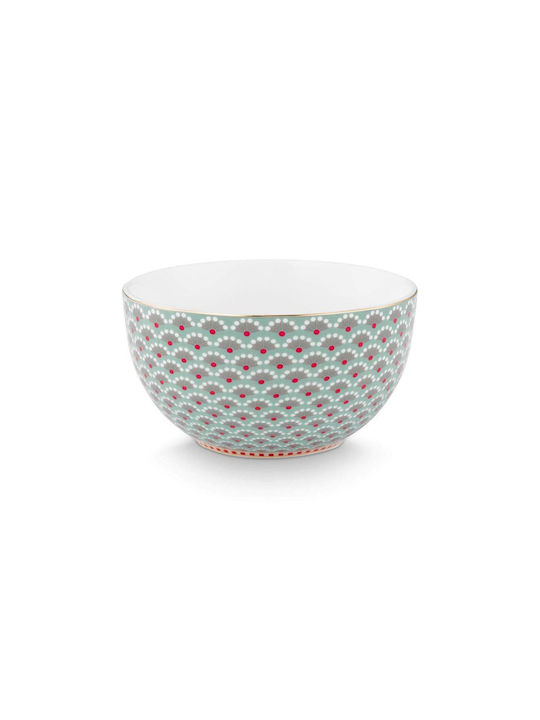 PiP Studio Blooming Tales Blue Round Cereal Ser...