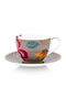 PiP Studio Blooming Tales Чаша Cappuccino от Порцелан Бяла 280ml