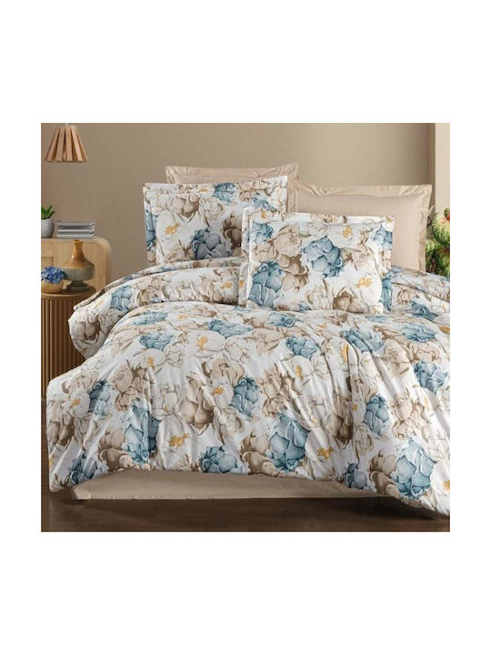 MayHome Set Pillowcases with Envelope Cover Floral 50x70cm