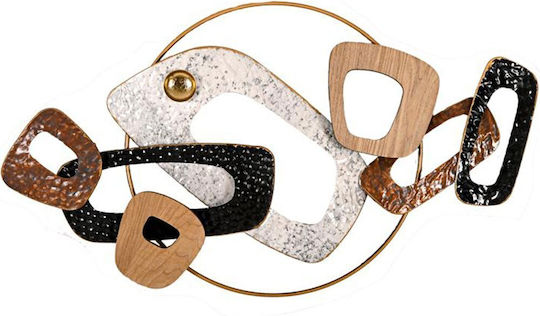 Fylliana Geometric Wall Decor 90x5x50cm Fylliana Geometric Wall Decor 90x5x50cm