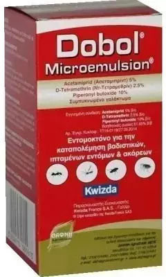 Dobol Микроемулсия Концентриран Емулсия Обработка на Насекоми Прах за Електронна Търговия Кърлежи Блоши Мравки Риби Паяци 100 мл