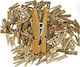 Set 400 Mini Wooden Clips Relaxdays 2.5x0.8x0.3cm Multicolor