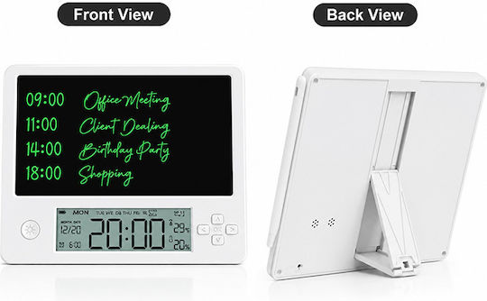 Tabletop Digital Clock LED with Honey Alarm Clock 15169
