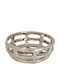 Atmosphera Ceramic Grey Fruit Bowl 39.6x11.8cm