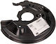 Bremsscheibenschutz Vw Zurück Eos Golf Jetta Scirocco 07-17 Linke 1q0615611f