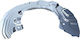 Bremsscheibenschützer Für BMW Serie 1 Vorderseite Rechts 1 3 Z4 07-13 Aluminium
