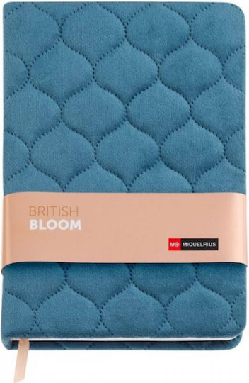Miquelrius Caiet 80 Foi Albastru Bloom Britanic