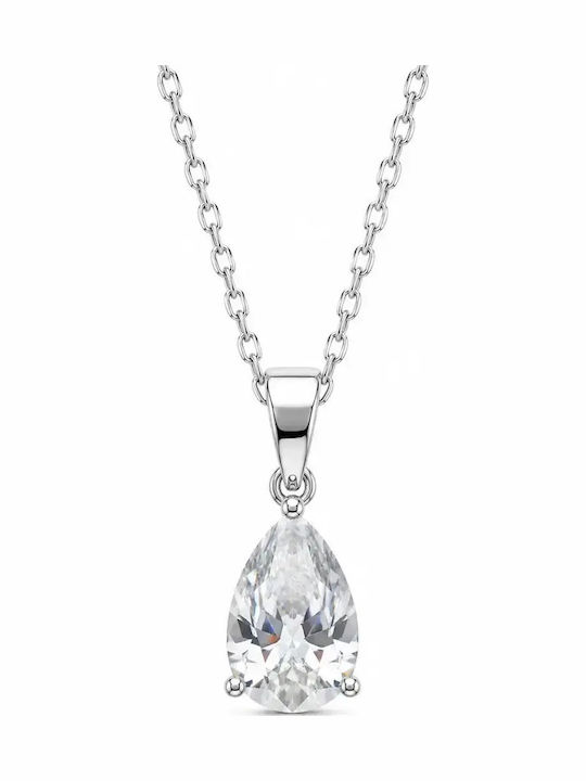 Nire Halskette mit Träne Design mit Zirkon