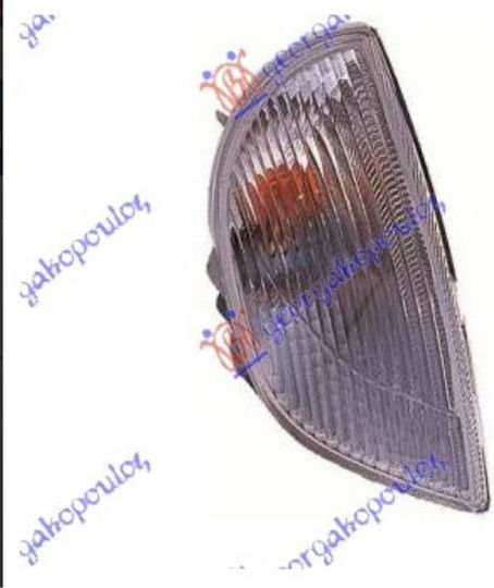 Ъглов Флаш Бял За Fiat Seicento 01-06 043905407 Oem