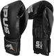 Olympus Sport 401035V.10oz.Black Boxing Gloves Leather for Competition Black