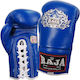 Raja Boxing Gloves Leather Competition Blue
