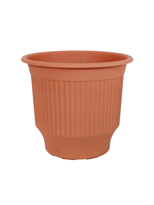Sic Plast Γλάστρα Πλαστική Τερακότα 45x45x42εκ.