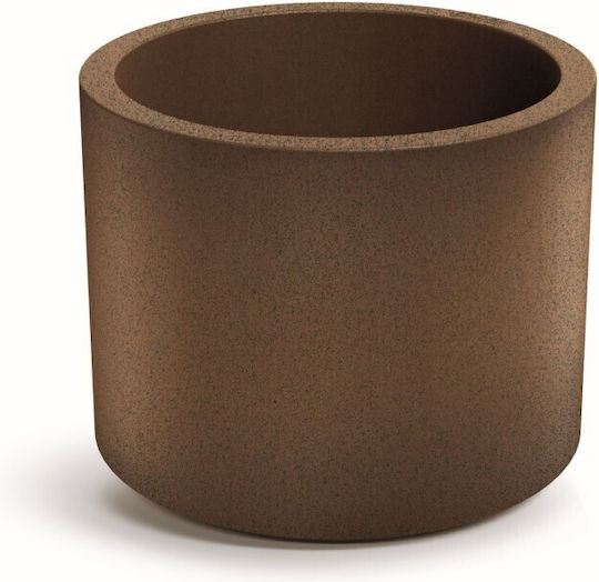 Ethick Ghiveci De Flori Din Plastic Rust 60 Cm PPE 26 621