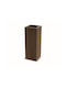 Ethick Ghiveci De Flori Din Plastic Corten Steel 30x29x78cm