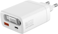 4Smarts Pdplug Slim 65W Cu Cablu USB-C