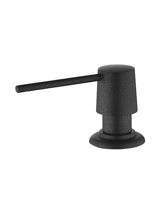 Helika Metallic Black Dispenser 350ml