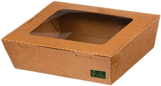 Σκεύος Φαγ Craft 1200ml 18x12x5 Ενς Νο Καπάκι Παράθυρο Pet 50τεμ