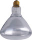 Infrared Heating Lamp Radiator White 250 W Hard Glass 70610